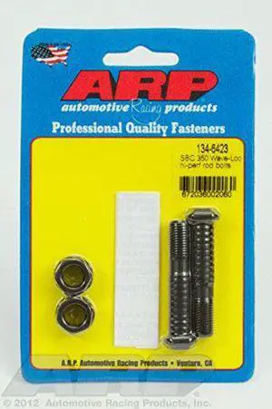 ARP 134-6423 Rod Bolt Kit for Small Block Chevy 305/307/350, (Pack of 2)