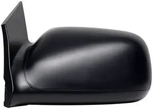 Fit System - 63574H Driver Side Mirror for Honda Civic Coupe Ex/Si-Navi, LX Model, Black, Non-Foldaway, Power