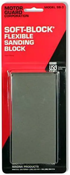 Motor Guard Corp SB-3 Sanding Block Soft