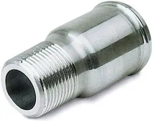 Moroso 63542 1" NPT to 1-1/2" Water Pump/Radiator Hose Adapter