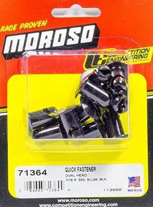 Moroso 71364 Oval HeadQuick Fastener (7/16 x .550