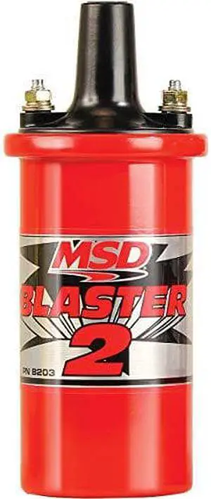 MSD 8203 Blaster 2 Hi-Performance Coil , Red
