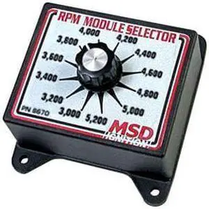 MSD 8670 RPM Module Selector