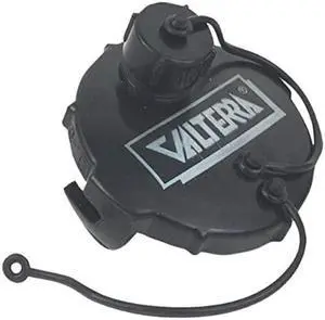 Proform 141-692 Black Anodized 14" Diameter Aluminum Air Cleaner Kit with Chevrolet/Red Bowtie Logo and 3" Paper Filter