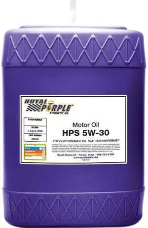 Royal Purple 35530 HPS 5W-30 High Performance Street Motor Oil - 5 Gallon