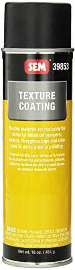 SEM 39853 Black Texture Coating Aerosol - 16 oz.
