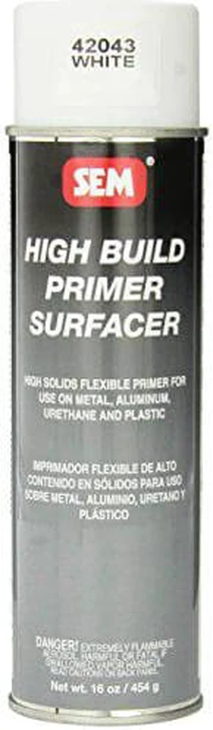 SEM 42043 White High Build Primer - 16 oz. SEM 42043 White High Build Primer - 16 oz.