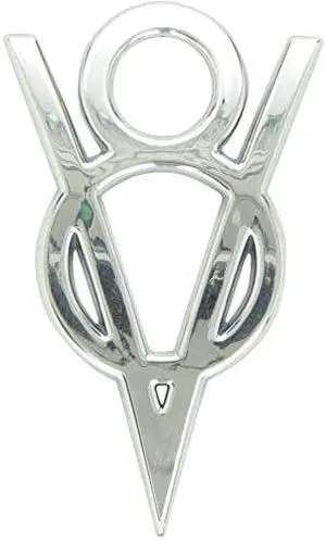 Ford Racing M7843V8 Chrome V8 Badge