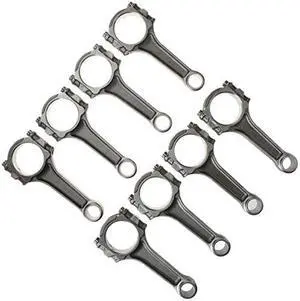 Eagle Specialty Products SIR6135P 6.135" 5140 Forged I-Beam Connecting Rod Set for Big Block Chevy