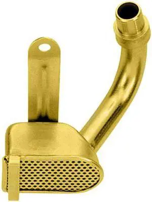 Milodon 18300 Gold Zinc Plated Deep Sump Oil Pan Pickup for Big Block Chevy