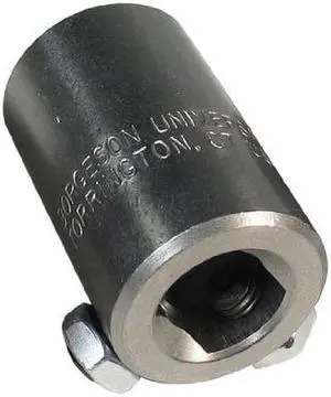 Borgeson 315249 3/4" DD x 1" DD Steel Steering Coupler