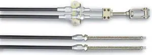 Lokar EC-80FU Universal Emergency Brake Cable with Black Housing