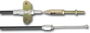 Lokar EC-8001U Connector Cable for Foot Operated Emergency Brakes with Black Housing