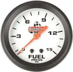 QuickCar Racing Products 611-6000 2-5/8" Diameter Fuel Pressure Gauge