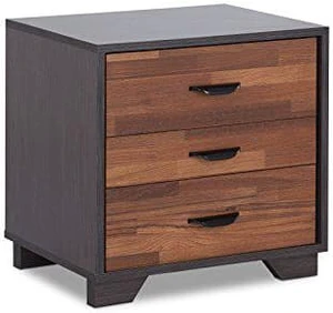 ACME Furniture 97340 Eloy Nightstand, One Size, Walnut ACME Furniture 97340 Eloy Nightstand, One Size, Walnut