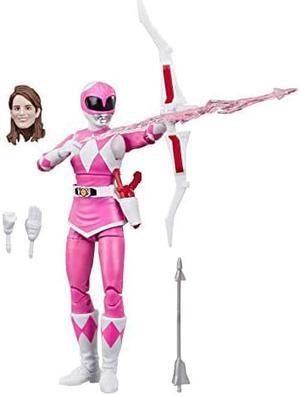 Hasbro Power Rangers Lightning Collection 6" Mighty Morphin Pink Ranger Collectible Action Figure Toy with Accessories