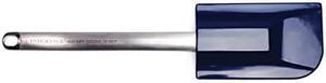 RSVP International Endurance Kitchen Tool Collection Silicone Spatula, Stainless Steel Handle, 11x2.5", Blue