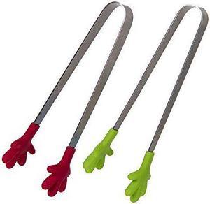 Prep Solutions by Progressive "Handy" Tongs - Set of 2, Quality Silicone, Perfect for Appetizers and Snacks
