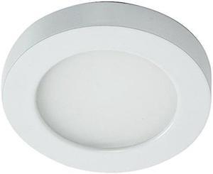 WAC Lighting HR-LED90-27-WT Contemporary Edge Lit LED HR-LED90 Button Light
