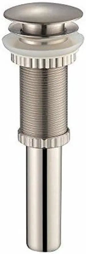 Kraus PU-10SN Pop Up Drain Satin Nickel 8 5/8 Inch