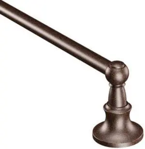 Moen DN4424ORB Vale 24-Inch Towel Bar, Oil Rubbed Bronze