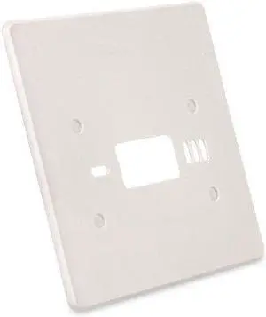 BRAEBURN 2950 Universal Wall Plate,White,6-1/2" H