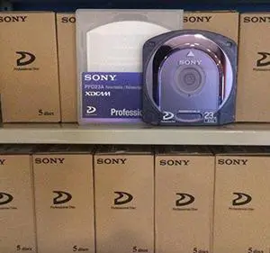 Sony PFD23A/2 Single Layer 23GB Rewritable Optical Disc for XDCAM, 85 minutes