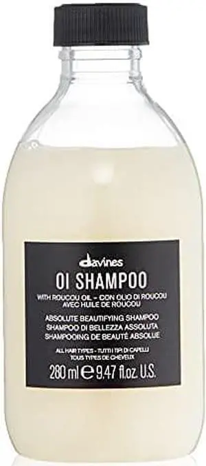 Davines OI Shampoo | Nourishing Shampoo for All Hair Types | Shine, Volume, and Silky-Smooth Hair Everyday | 9.47 Fl Oz