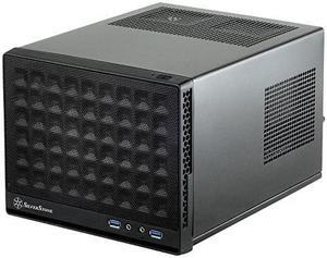 SilverStone Technology Ultra Compact Mini-ITX Computer Case with Mesh Front Panel Black (SST-SG13B-USA)