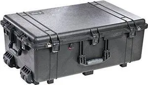 Pelican 1650 Camera Case With Foam, Black (016500-0040-110)