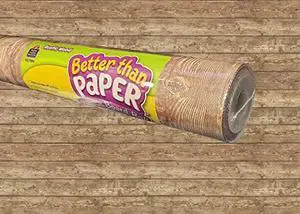 Teacher Created Resources Rustic Wood Better Than Paper Bulletin Board Roll (TCR77884)