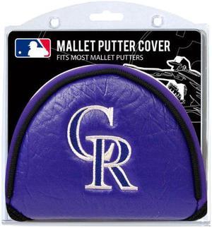 Team Golf MLB Colorado Rockies Golf Club Mallet Putter Headcover, Fits Most Mallet Putters, Scotty Cameron, Daddy Long Legs, Taylormade, Odyssey, Titleist, Ping, Callaway