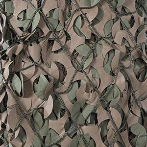 CamoSystems Premium Series Camouflage Military Spec Net with Mesh Netting Attached, Small, 910" x 910", Original Camo - Green/Brown