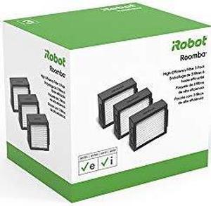 iRobot Authentic Replacement Parts- Roomba e, i, and j Series High-Efficiency Filter, (3-Pack) - 4639161 , White