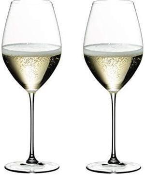 Riedel Veritas Champagne Glass, Set of 2, Clear