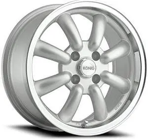 Konig Rewind Silver Wheel with Machined Lip (16x7"/4x114.3mm)