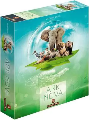 capstone games: Ark Nova card Drafting, Hand Management Strategy Board game, 1-4 Players, 90 to 150 Minute game Play, Multi