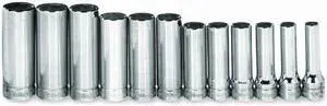 Williams MSBD-12HRC 12-Piece 3/8-Inch Drive Metric Deep 6 Point Socket Set Williams MSBD-12HRC 12-Piece 3/8-Inch Drive Metric Deep 6 Point Socket Set