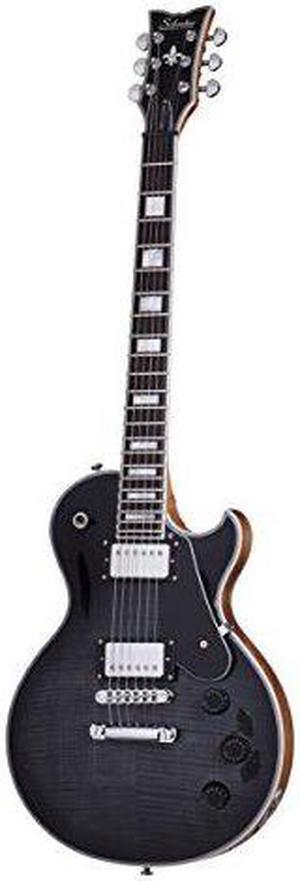 Schecter 6 String Solo-II Custom, Trans Black Burst Top-Gloss Natural Back, Body (659)