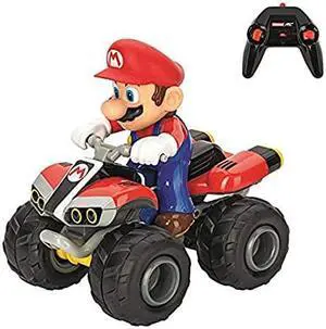 Carrera RC Nintendo Mario Kart 2.4 GHz Radio Remote Control Toy Car Vehicle - Mario Quad