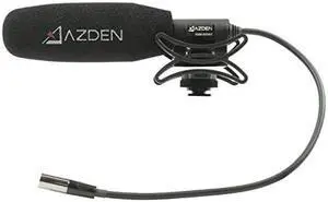 Azden SGM-250MX Professional Compact Cine Shotgun Microphone with Mini XLR Output