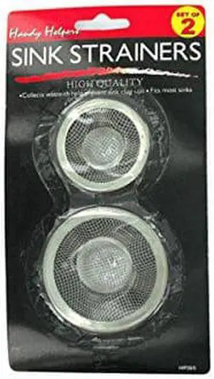 Bulk Buys HP069-24 Mesh Sink Strainers - Pack of 24