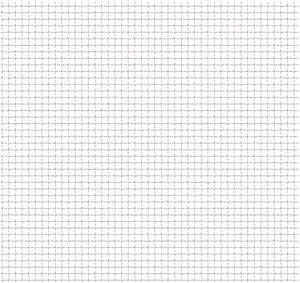 vidaXL Crimped Garden Wire Fence Stainless Steel 19.7"x19.7" 0.4"x0.4"x0.1"