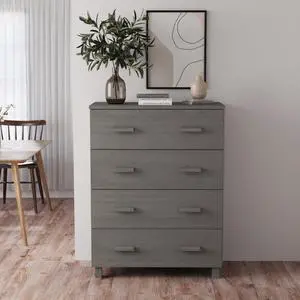 vidaXL Sideboard HAMAR Light Gray 31.1"x15.7"x40.7" Solid Wood Pine vidaXL Sideboard HAMAR Light Gray 31.1"x15.7"x40.7" Solid Wood Pine