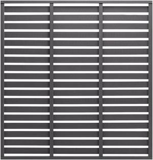 vidaXL Fence Panel WPC 70.9"x70.9" Gray
