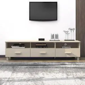 vidaXL TV Cabinet HAMAR Honey Brown 62.2"x15.7"x15.7" Solid Wood Pine vidaXL TV Cabinet HAMAR Honey Brown 62.2"x15.7"x15.7" Solid Wood Pine
