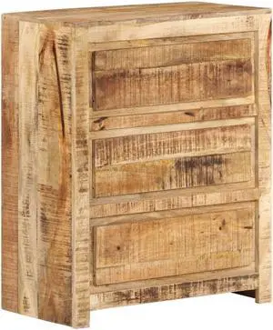 vidaXL Drawer Cabinet 23.6"x13"x29.5" Solid Wood Mango vidaXL Drawer Cabinet 23.6"x13"x29.5" Solid Wood Mango