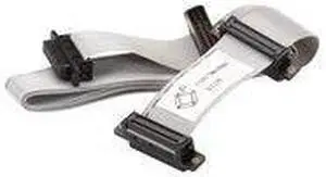 Flat Ribbon Rs232 Cable - Db25 Male/Female To Db25 Male/Female, 5-Ft. (1.5-M)