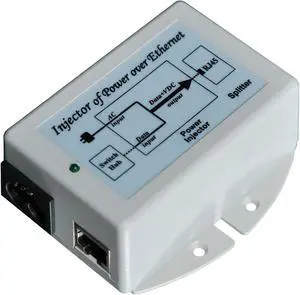 SYSTEMS TP-POE-48G 48V 24W Gigabit Passive POE Inserter Computer Surge Protector SYSTEMS TP-POE-48G 48V 24W Gigabit Passive POE Inserter Computer Surge Protector