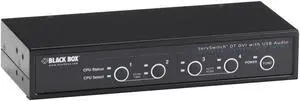 Dvi-D Single-Head Desktop Kvm Switch - Bidirectional Usb, Audio, 4-Port, Gsa, Ta Dvi-D Single-Head Desktop Kvm Switch - Bidirectional Usb, Audio, 4-Port, Gsa, Ta